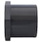 Keeney Mfg Charlotte Pipe Schedule 80 1-1/4 in. Spigot X 1 in. D FPT PVC Reducing Bushing 1 pk PVC081082800 - alternate 3